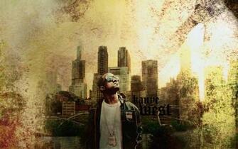 Kanye West Desktop Wallpaper Screensaver Background HD Big City Power