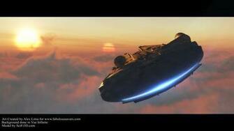 Millenium Falcon Wallpaper