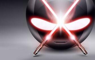 Red Lightsaber Wallpaper Emoticon