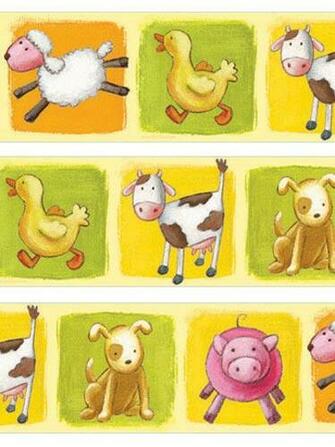 Baby Nursery Wallpaper Border