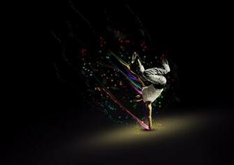 Abstract Lights Dance HD And Music Wallpaper For Mobile