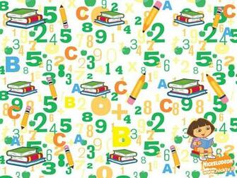 Dora The Explorer Numbers Wallpaper