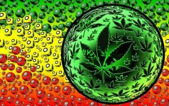 Rasta Weed Background Wallpaper HD Wallawy Trippy
