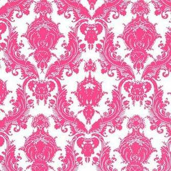 Damsel Fuschia Tempaper Wallpaper Self Adhesive Repositionable