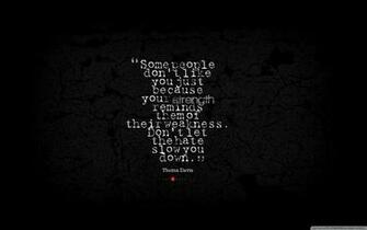 Thema Davis Quote About Strength Weakness Hate 4k HD Desktop