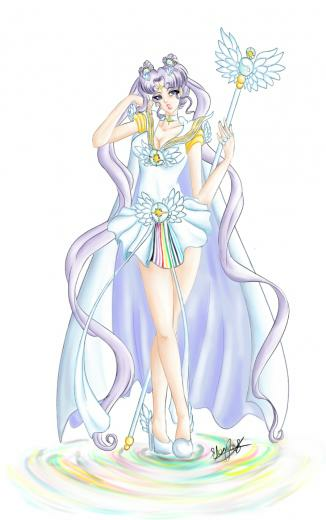 Sailor Cosmos Coloured Puddles By Ebsie