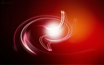 Wallpaper Red Light White Art Color HD