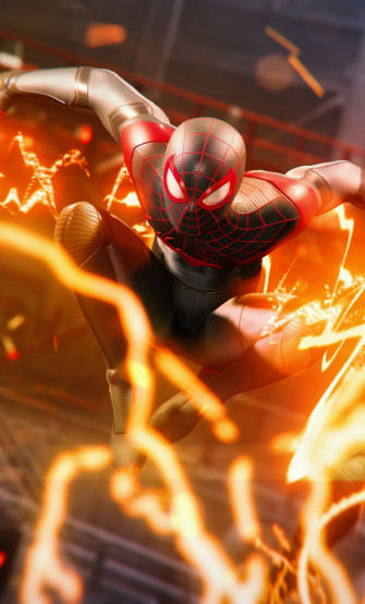Wallpaper Miles Morales Video Game Ps5