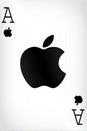 The Ace Of Spades Simply Beautiful iPhone Wallpaper