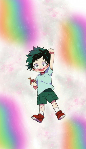 Deku Of My Hero Academia Ready For Battle Wallpaper