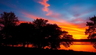 Autumn Sunsets Wallpaper Background