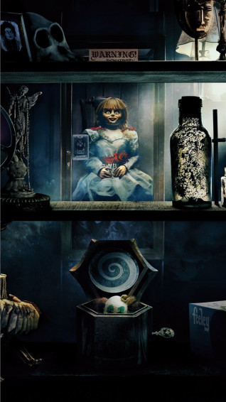 Annabelle Comes Home 8k iPhone Wallpaper