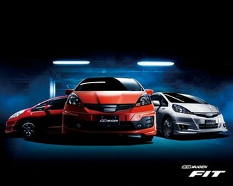 Car Tuning Wallpaper Mugen Fit Japanese