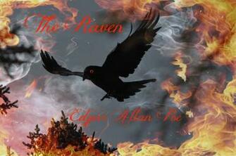 The Raven Wallpaper Edgar Allan Poe