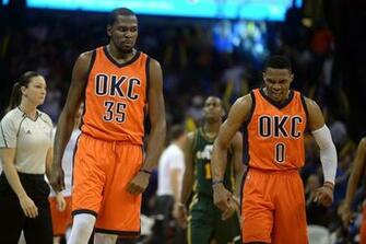 Kevin Durant And Russell Westbrook Wallpaper