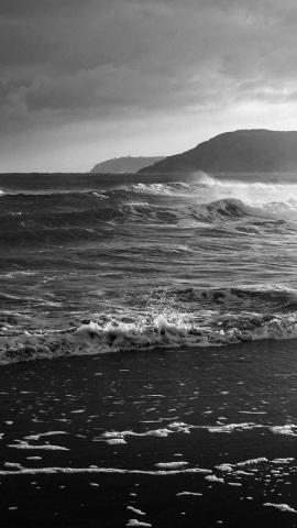 Beach Costal Nature Sea Water Summer Flare iPhone 5s Wallpaper