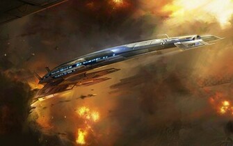 Normandy Sr Mass Effect Wallpaper