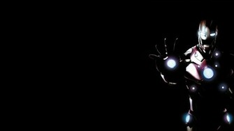 Iron Man Black X Wallpaper