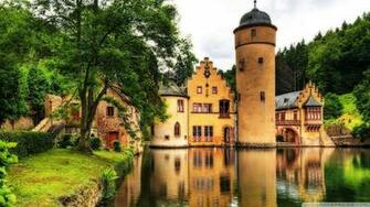 Castle Germany Wallpaper Mespelbrunn