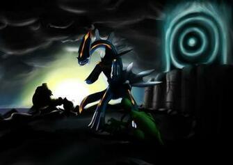 Primal Dialga Into The Dark Future By Tararntula