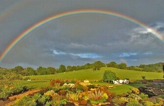Wallpaper Desktop Rainbow Farmland Mick Y Jpg