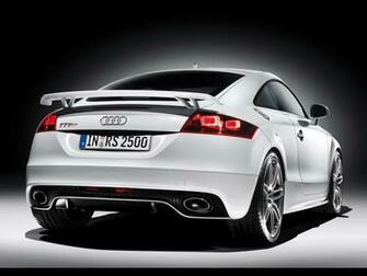 Audi Tt Rs Rear Desktop Pc And Mac Wallpaper