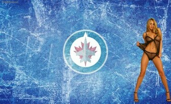 Winnipeg Jets Wallpaper Hockey Babe