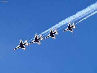 Aircraft Planes Follow The Leader Thunderbirds Picture