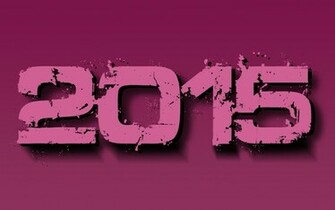 New Year Computer Background With Purple Color HD Wallpaper