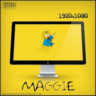 Maggie Simpson Wallpaper By Sterekcreations