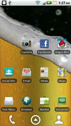 Este O Ibeer Live Wallpaper Transforme Seu Telefone Em Um Aqu Rio