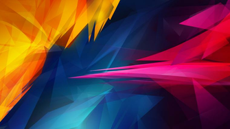 Colorful Abstract 3d Illustration Desktop Wallpaper