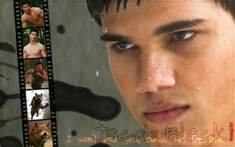 Jacob Black New Moon Vampires Vs Werewolf Wallpaper
