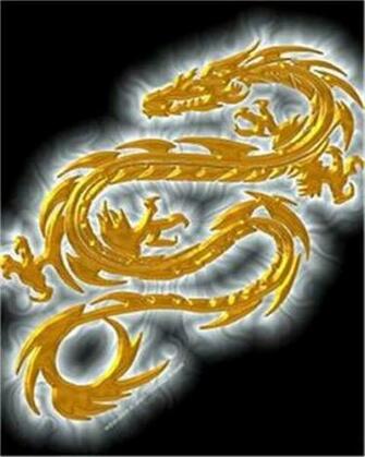 Golden Dragon Phone Wallpaper By Dan