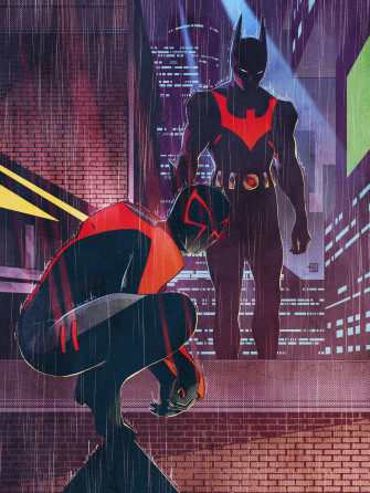 Artwork Batman Beyond And Spider Man By Colin Craker R