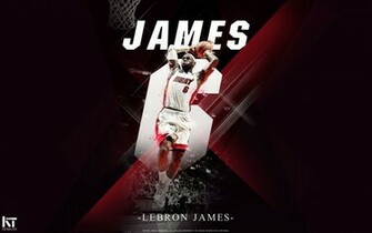 Wallpaper Lebron James Miami Heat Dunk