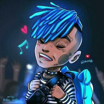 Xxxtentacion Dope Cartoon Wallpaper Top
