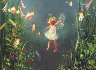 Wallpaper Cute Fairy HD Background Desktop