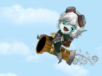 Tristana Rocket Jump By Snortosaur
