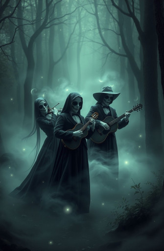 Ghost Band Wallpaper