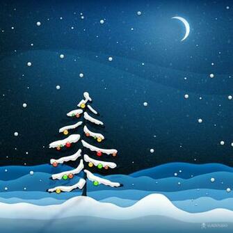 iPad Wallpaper Christmas Scenery Mini
