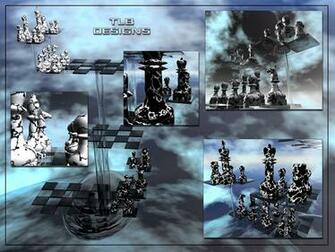 3d Chess Wallpaper