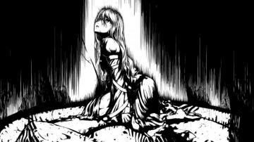 Anime Black And White Wallpaper