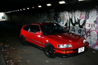 Honda Crx Coupe Tuning Japan Cars Wallpaper