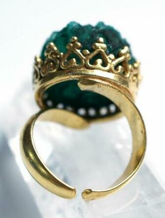 HD Wallpaper Drusy Druzy Green Gold Golden Quartz Ring