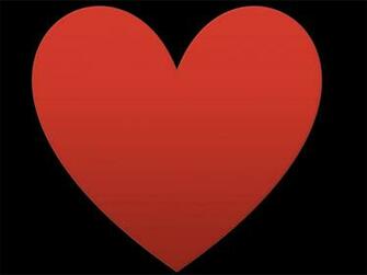 Heart Black Background