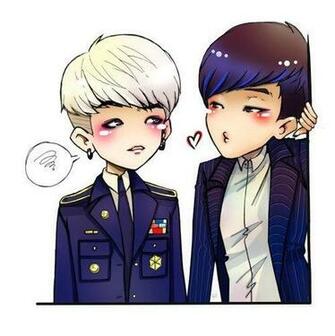 Hehe Some Yoonseok Fanart Of Dope I Still Had On My iPad