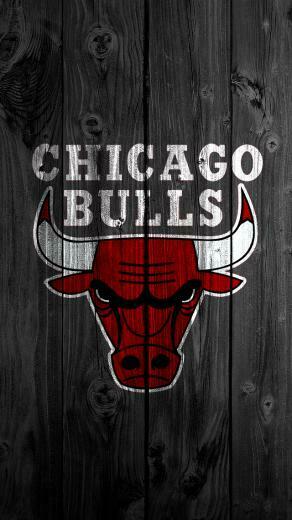 Chicago Bulls iPhone Wallpaper HD Wood