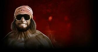 Randy Savage Logo Displaying Image For Macho Man