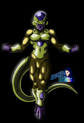 Golden Frieza By Ingridmz